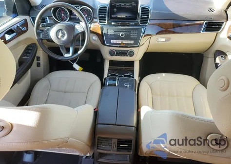 2018 Mercedes-Benz Gls 450 4Matic z USA, uszkodzony, nr VIN 4JGDF6EE2JB130578